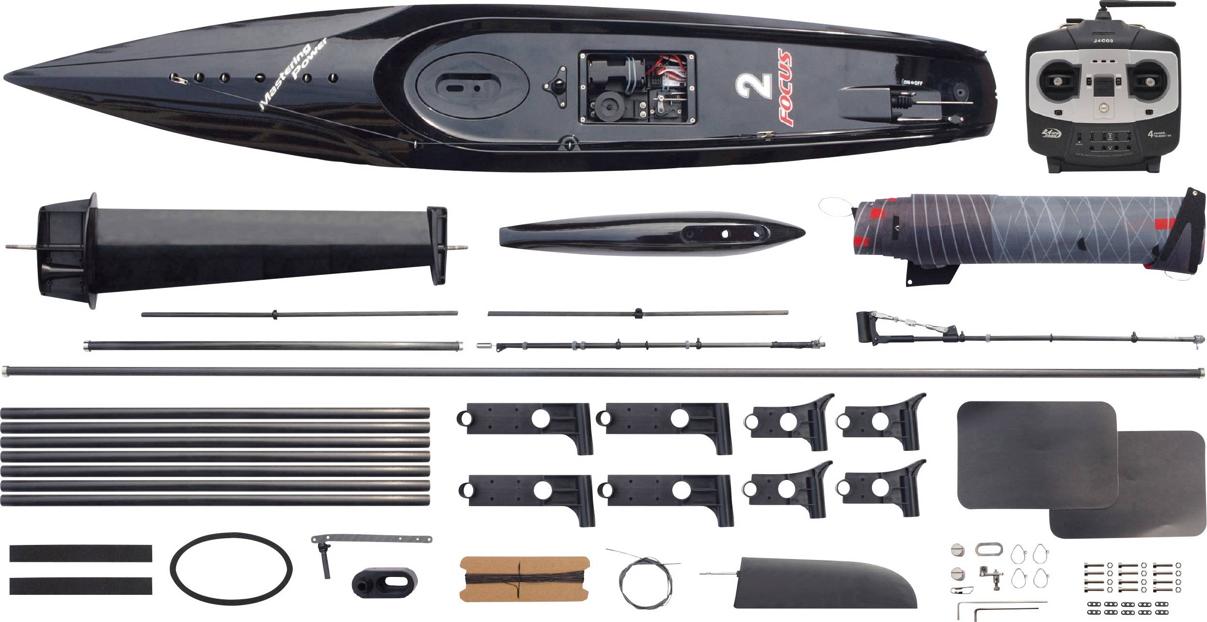 Amewi Focus V2 RC Segelboot RtR 995 mm