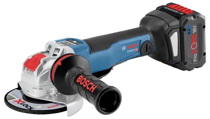 Bosch Professional GWX 18V-10PSC 06017B0800 Akku-Winkelschleifer 125mm ohne Akku, ohne Ladegerät, inkl. Koffer 18V