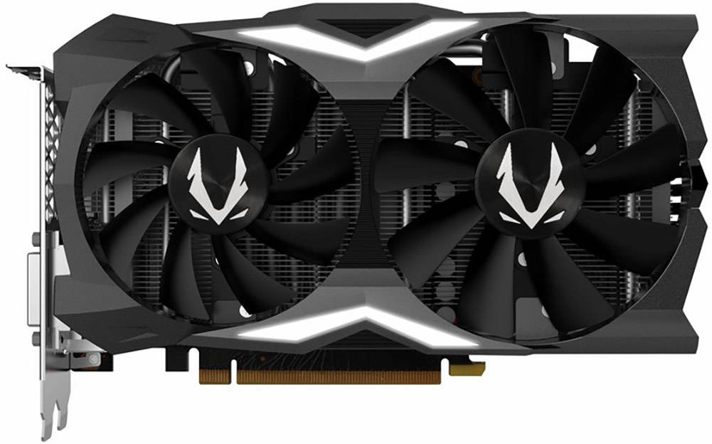 Zotac Grafikkarte Nvidia GeForce RTX2070 Gaming Overclocked 8GB GDDR6-RAM PCIe x16 HDMI™, DisplayPort, DVI
