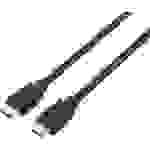 SpeaKa Professional HDMI Anschlusskabel HDMI-A Stecker, HDMI-A Stecker 15.00m Schwarz SP-7870116 Audio Return Channel, vergoldete