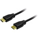 LogiLink HDMI Anschlusskabel HDMI-A Stecker, HDMI-A Stecker 7.50m Schwarz CH0045 HDMI-Kabel