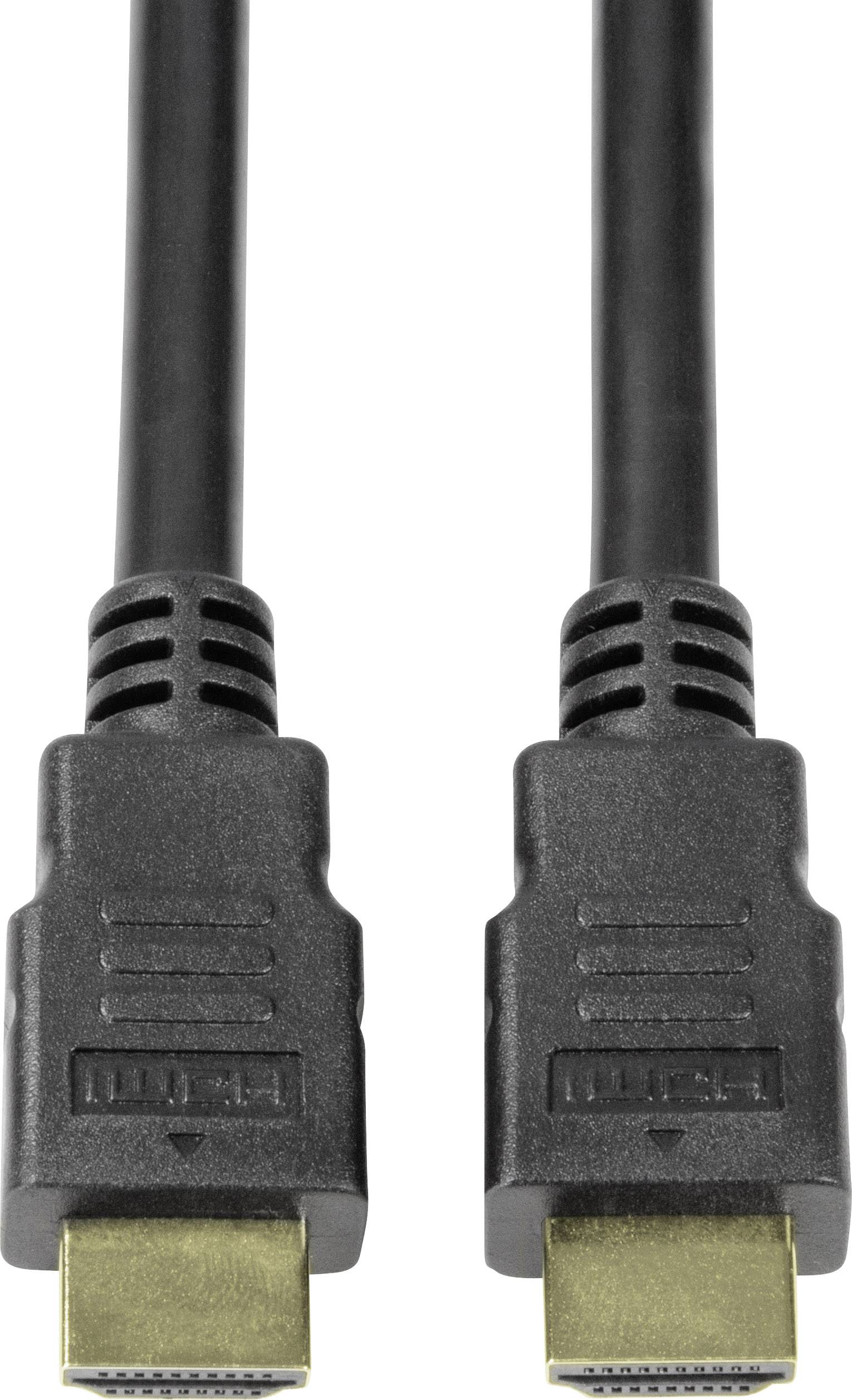 LogiLink Ultra High Speed HDMI Kabel, schwarz, 1m