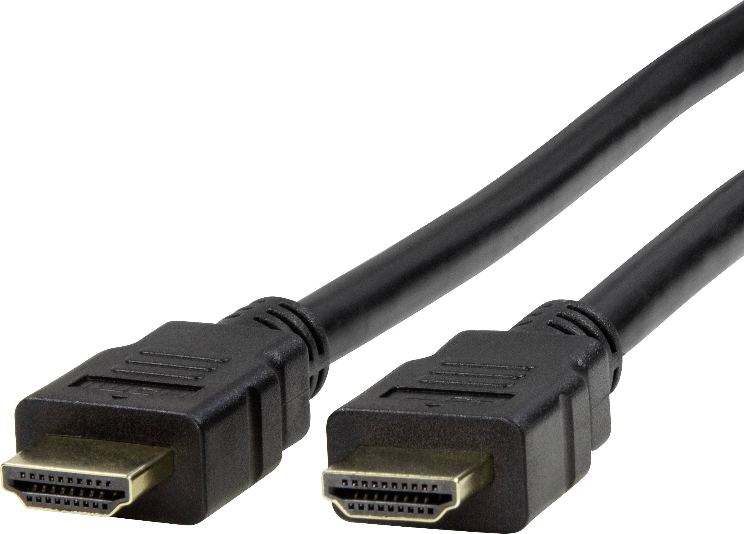 LogiLink HDMI Anschlusskabel HDMI-A Stecker, HDMI-A Stecker 5.00 m Schwarz CH0080 HDMI-Kabel