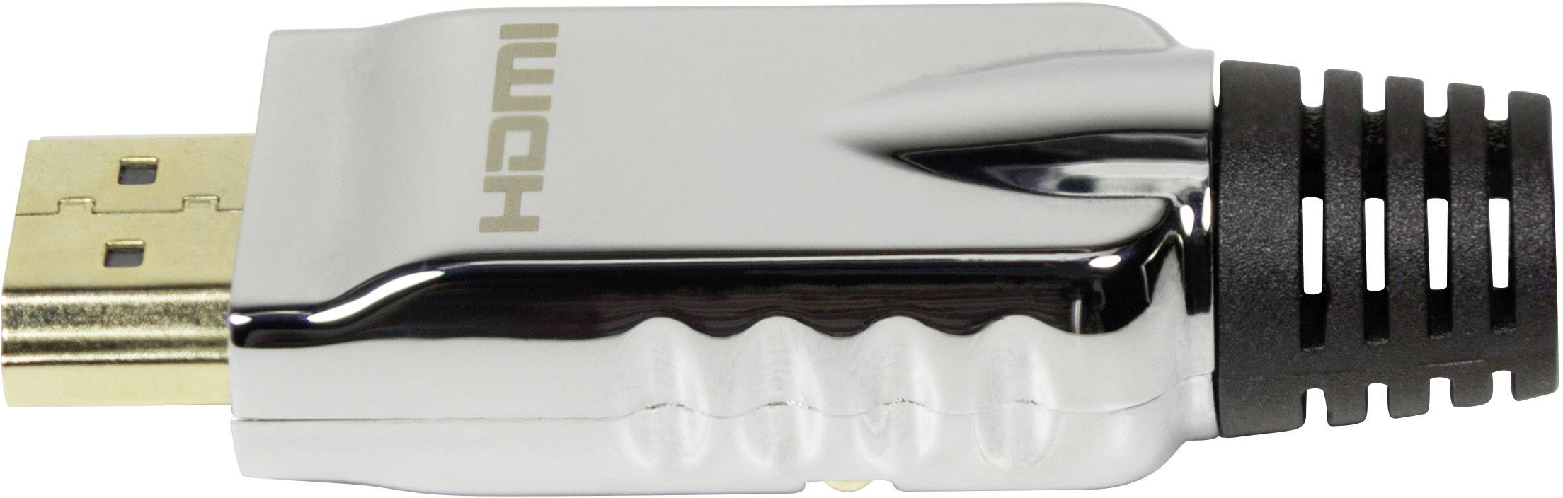 LogiLink CHP001 HDMI Adapter [1x offene Kabelenden - 1x HDMI-Stecker] Schwarz, Silber