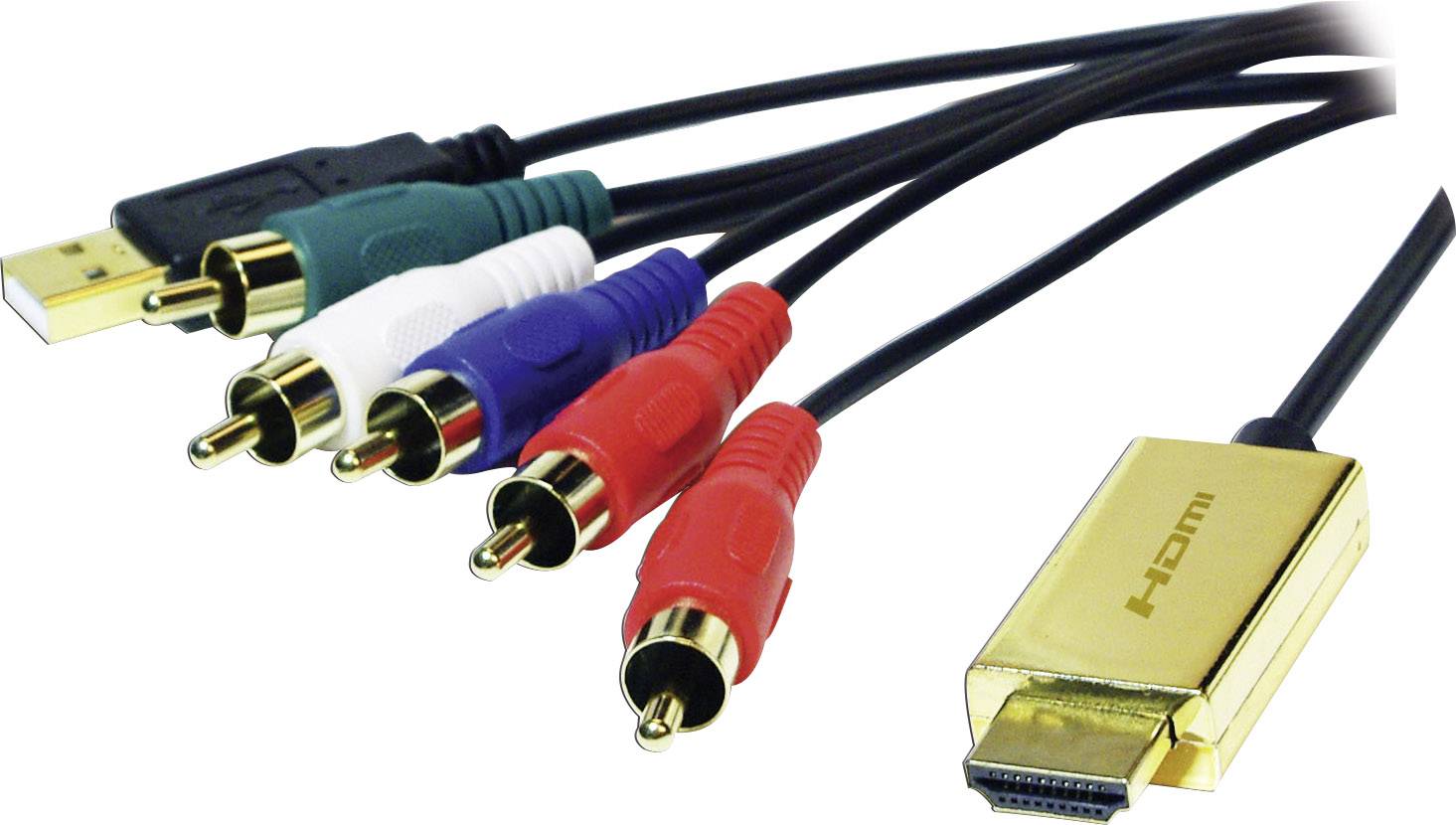 LogiLink HDMI zu YPbPr + Audio Konverter