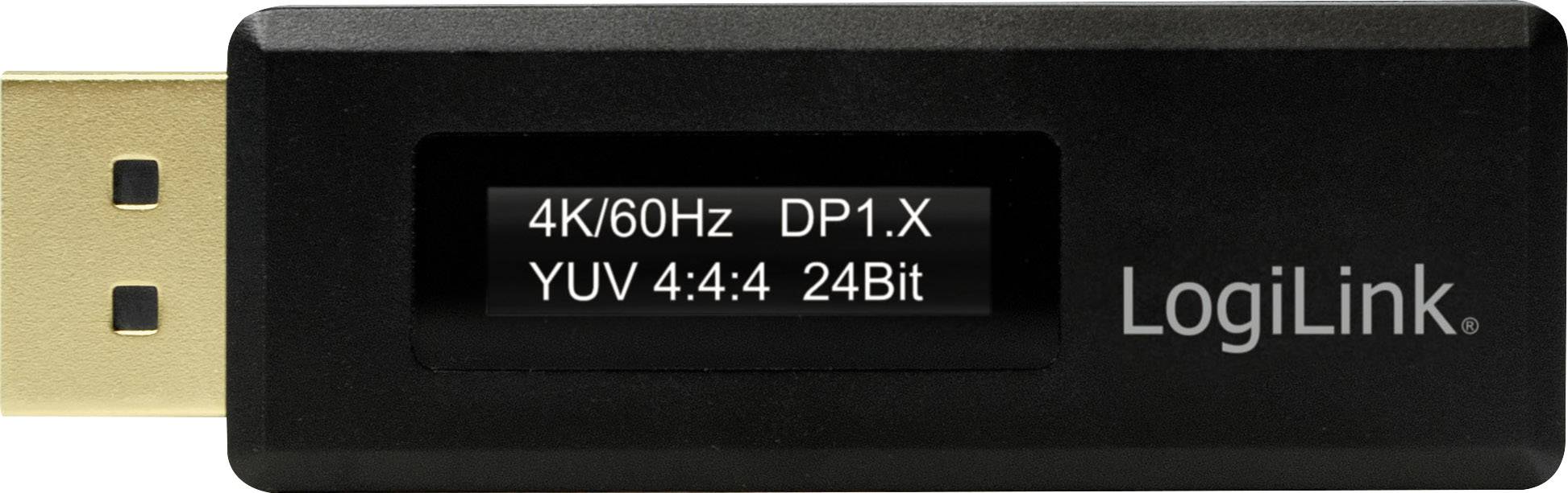 LogiLink CV0112 Adapter [1x HDMI-Stecker - 1x HDMI-Buchse] Schwarz