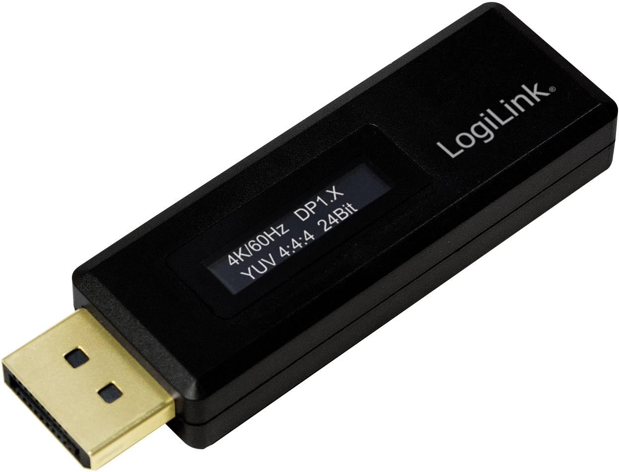 LogiLink CV0112 Adapter [1x HDMI-Stecker - 1x HDMI-Buchse] Schwarz