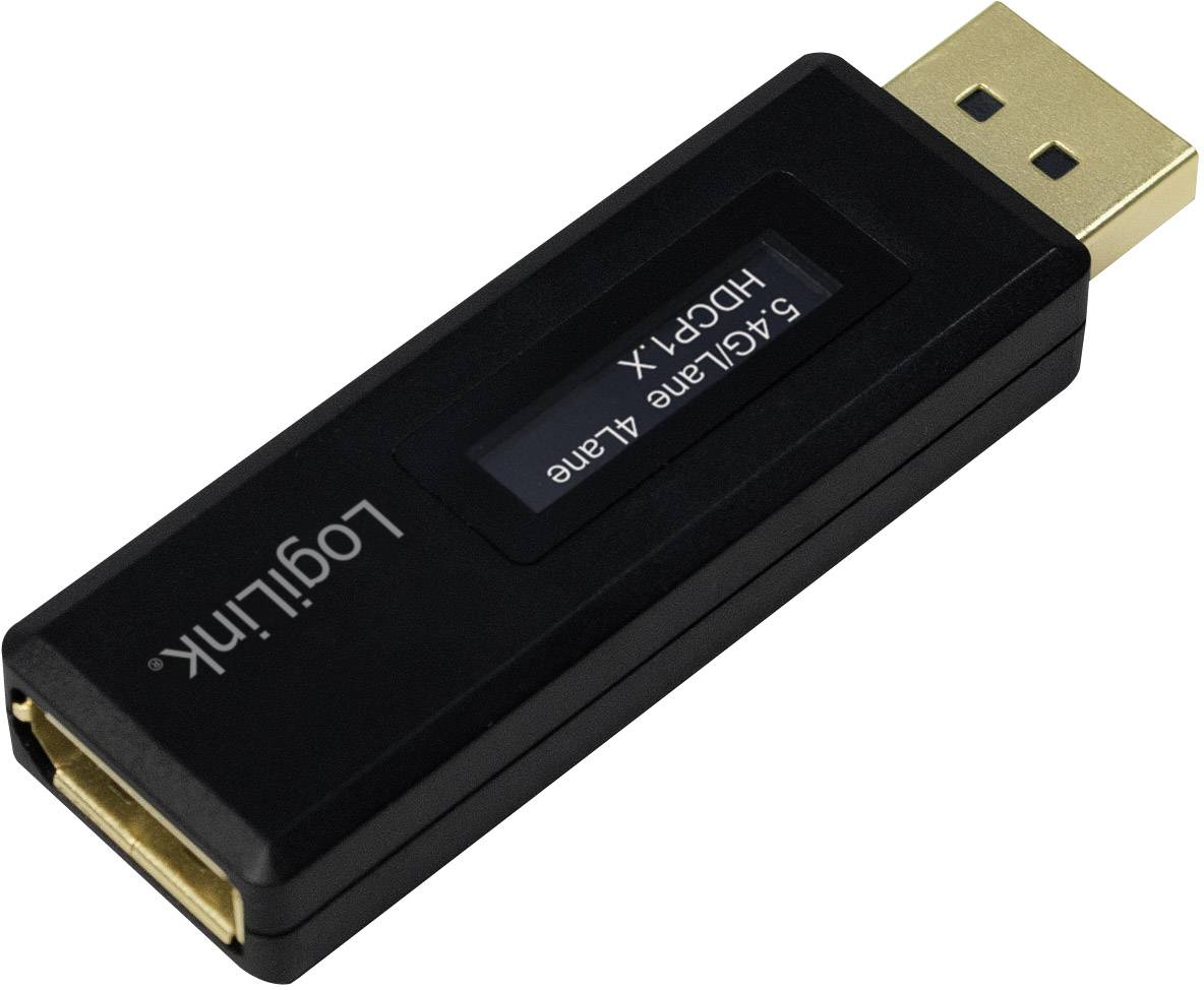 LogiLink CV0112 Adapter [1x HDMI-Stecker - 1x HDMI-Buchse] Schwarz