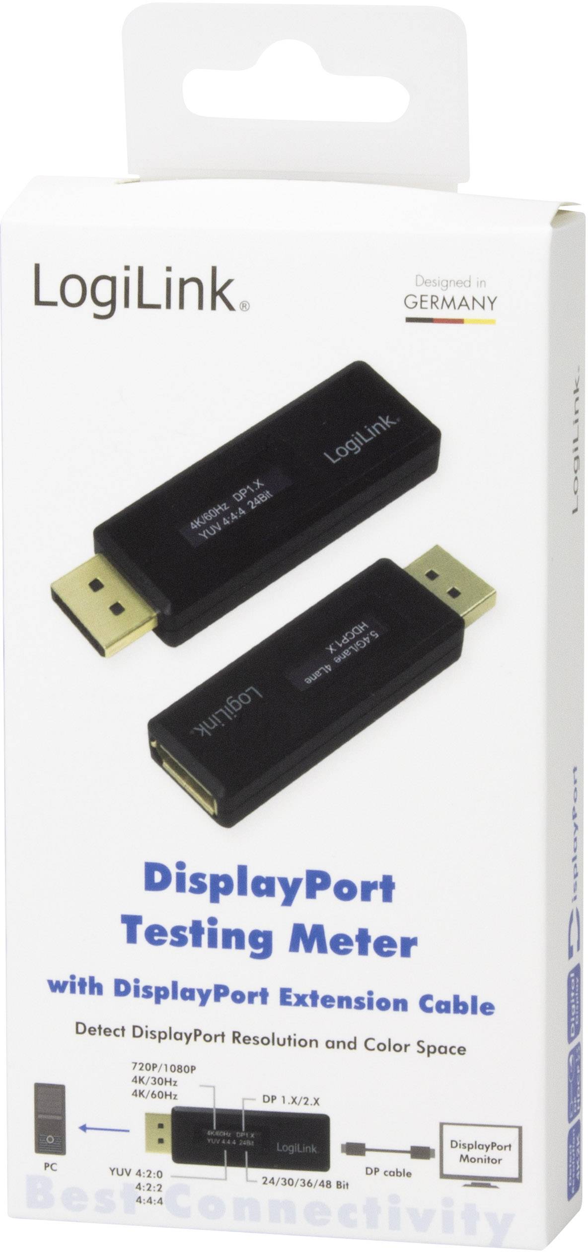 LogiLink CV0112 Adapter [1x HDMI-Stecker - 1x HDMI-Buchse] Schwarz