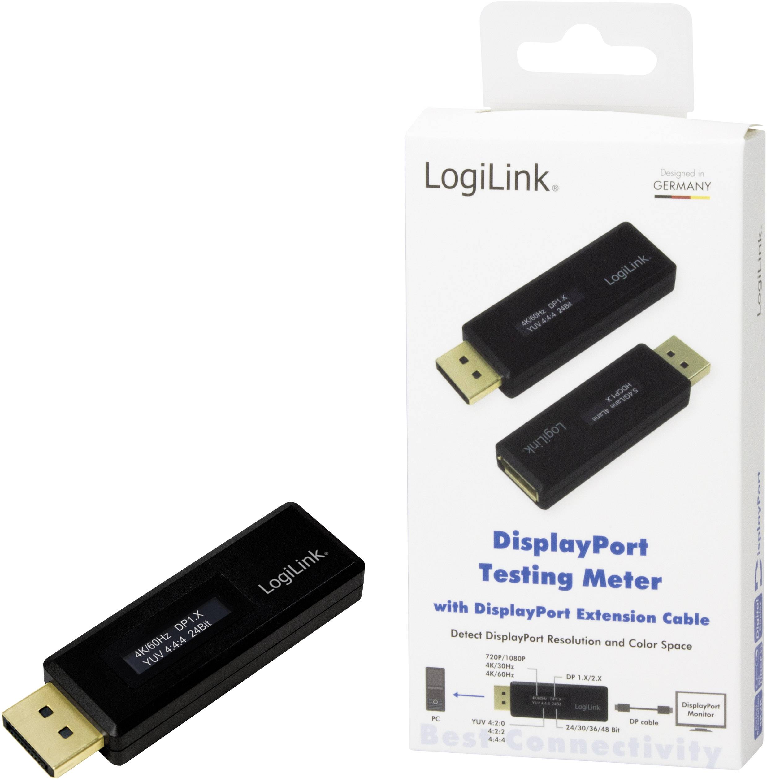 LogiLink CV0112 Adapter [1x HDMI-Stecker - 1x HDMI-Buchse] Schwarz