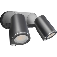 Steinel SPOT DUO S 058654 Außenstrahler mit Bewegungsmelder EEK: F (A - G) 14.6W Leuchtfarben: Warmweiß Steinel SPOT DUO S 058654 Außenstrahler mit Bewegungsmelder EEK: F (A - G) 14.6W Leuchtfarben: Warmweiß