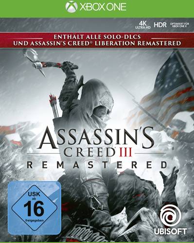 Assassins Creed 3 Remastered Xbox One USK 16  - Onlineshop Voelkner
