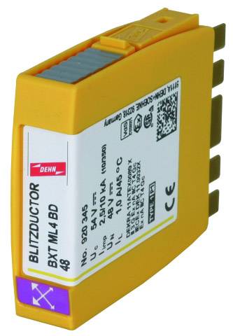 DEHN 920345 BXT ML4 BD 48 Kombiableiter Überspannungsschutz für: Verteilerschrank 20 kA 1St.