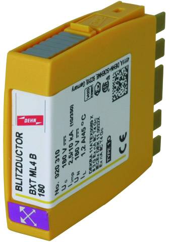 DEHN 920310 BXT ML4 B 180 Kombiableiter Überspannungsschutz für: Verteilerschrank 20 kA 1 St.