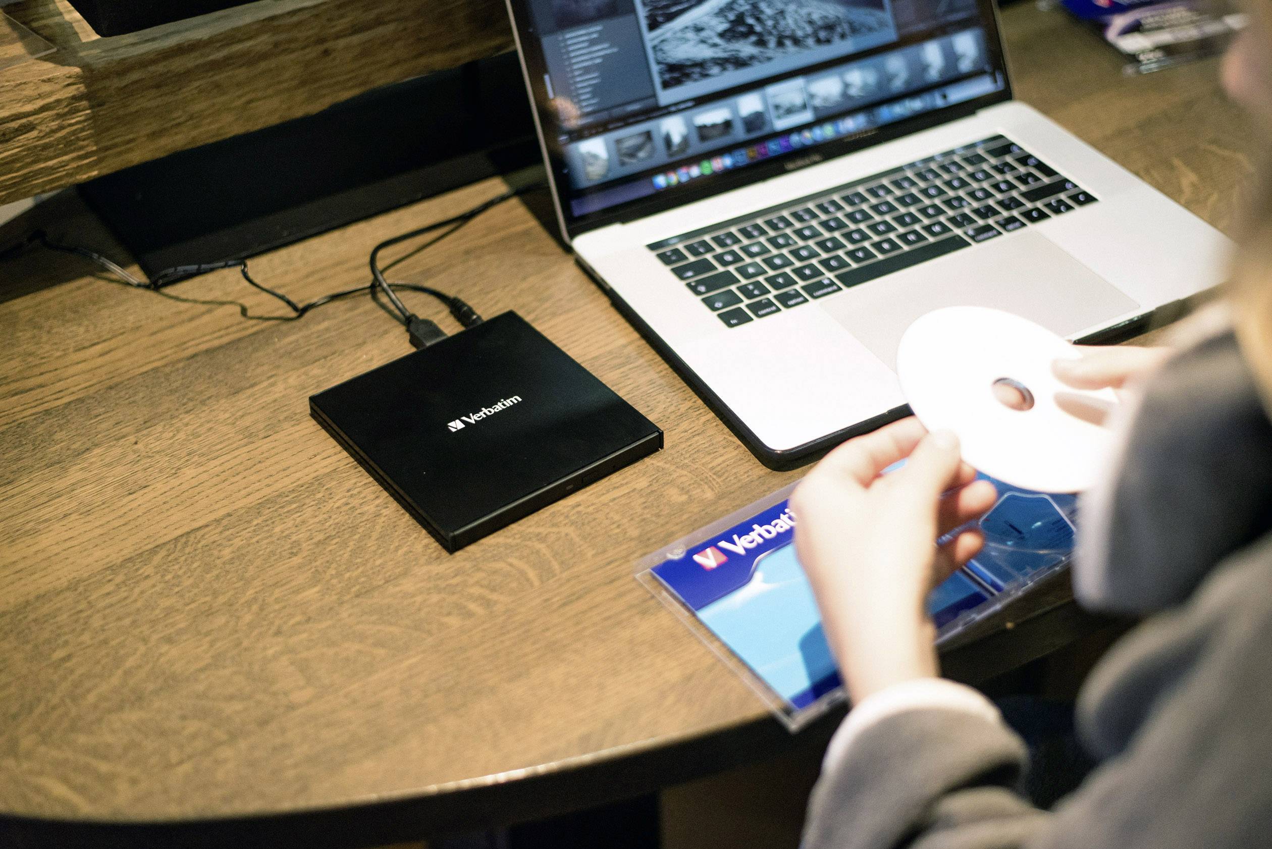 Verbatim External Ultra HD 4K Blu-ray Brenner Extern 4K-Videounterstützung Retail USB-C® (USB 3.2 Gen 1) Schwarz