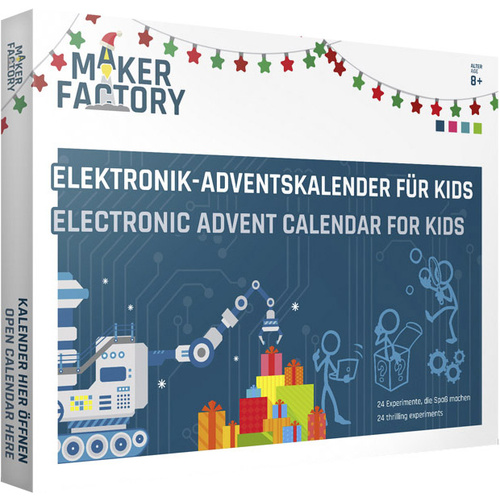 MAKERFACTORY Elektronik-Adventskalender für Kids