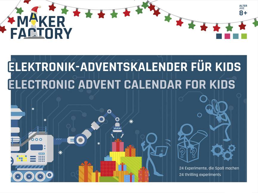 MAKERFACTORY Elektronik-Adventskalender für Kids