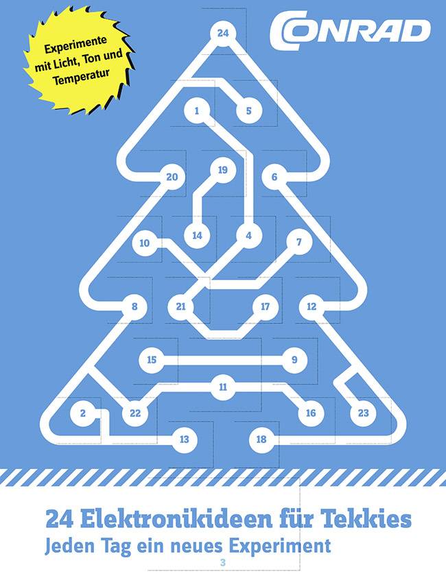 Adventskalender Adventskalender 2019 Elektronik, Experimente ab 14 Jahre