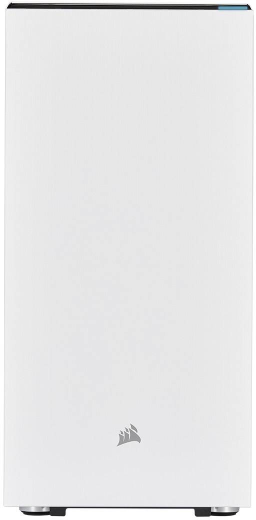 Corsair Carbide 678C Tempered Glass Midi-Tower PC-Gehäuse Weiß 3 vorinstallierte Lüfter, gedämmt, Seitenfenster, Staubfilter