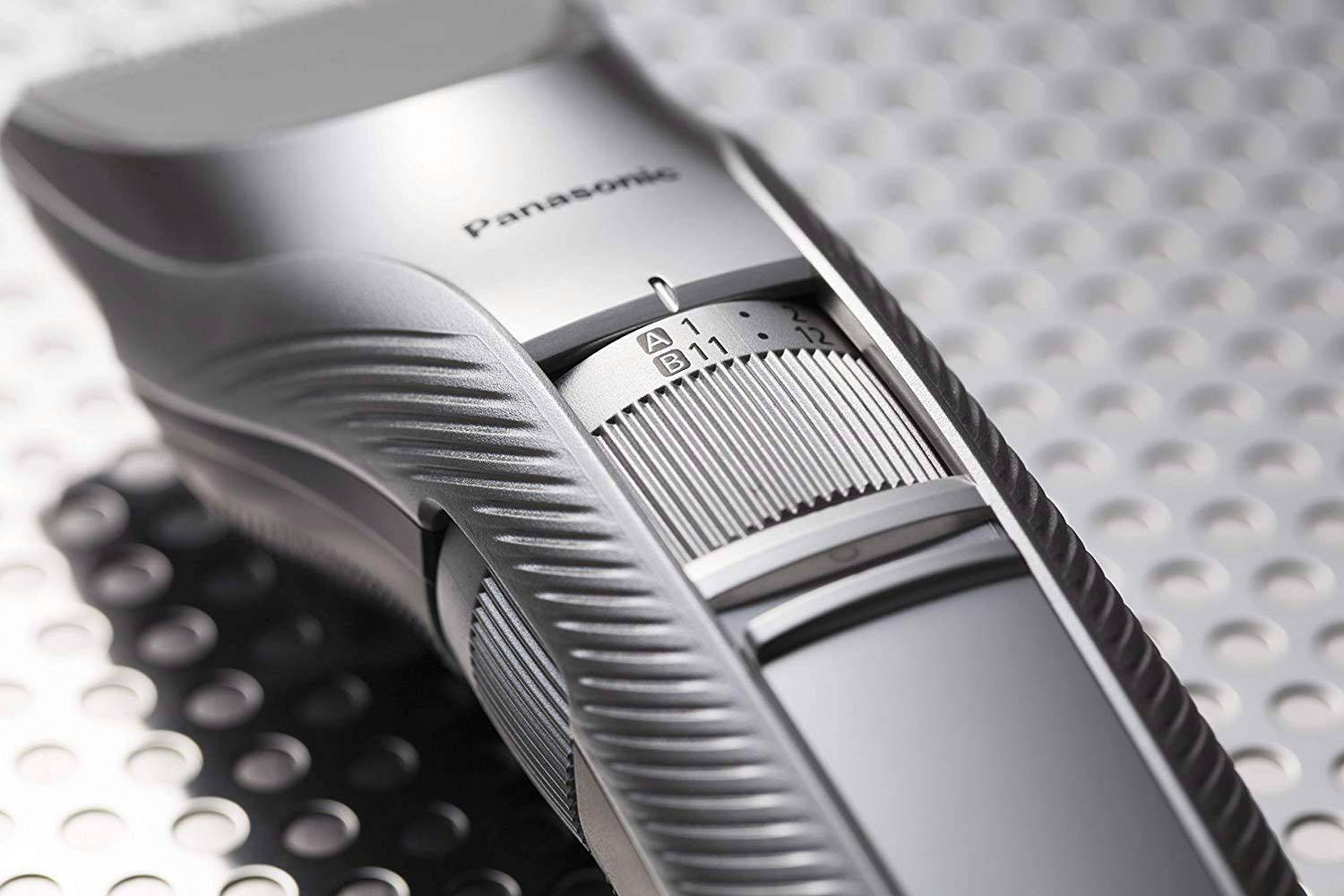 Panasonic Haarschneider abwaschbar Silber