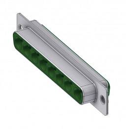 Deltron Connectors DTS 8W8 S D-SUB Hybrid 180 ° Polzahl: 8 1 St.