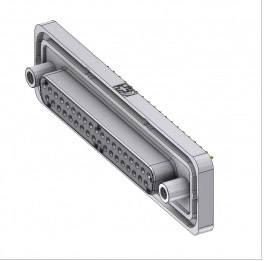 Deltron Connectors DTSWM37SY/2M95UN D-SUB Buchse 180° Polzahl: 37 Löten, Pins 1St.