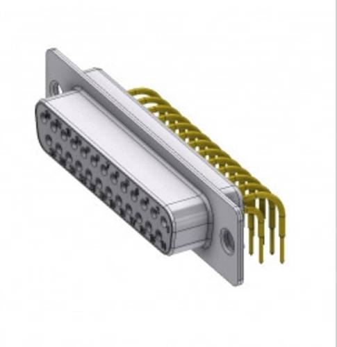 D-SUB-BUCHSE 25 POL LÖTPIN GEWINKELT