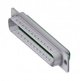 Deltron Connectors DTS 8W8 P D-SUB Hybrid 180 ° Polzahl: 8 1 St.