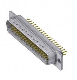 Deltron Connectors DT 37 PY/2 D-SUB Stecker 180° Polzahl: 37 Löten, Pins 1St.