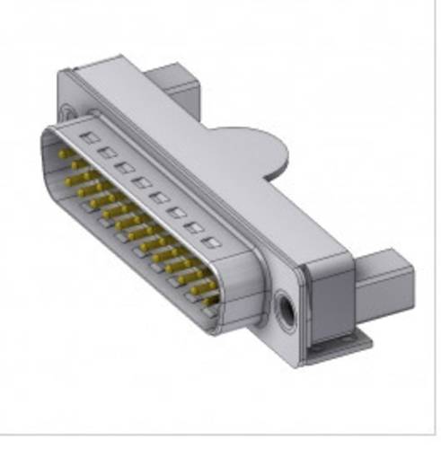 DTS 25 PYCSMD2 UN-TR D-SUB Stecker 90° Polzahl: 25 SMD 1St.