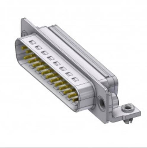 DTS 25 PYCSMD2 UN D-SUB Stecker 90° Polzahl: 25 SMD 1St.
