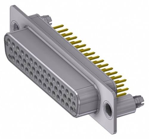 HD-D44 SY/2 M86UN D-SUB Buchse 180 ° Polzahl: 44 Löten, Pins 1 St.