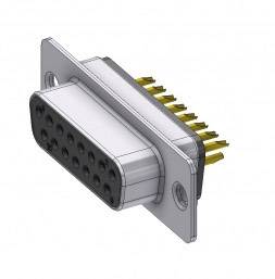 Deltron Connectors D15SZ/2FP102 D-SUB Buchse 180° Polzahl: 15 Lötkelch 1St.