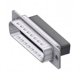 Deltron Connectors DTS25 PX D-SUB Stecker 180° Polzahl: 25 Crimpen