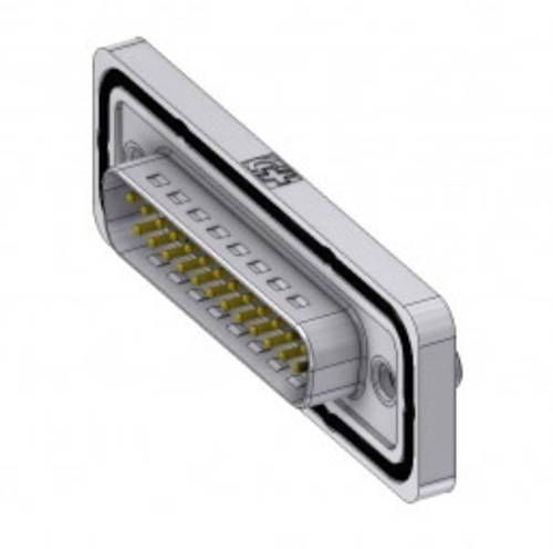 DTSWM25PZ/2M85UN D-SUB Stecker 180° Polzahl: 25 Lötkelch 1St.