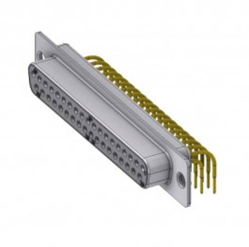 DT 37 SYC/2 D-SUB Buchse 90° Polzahl: 37 Löten, Pins 1St.