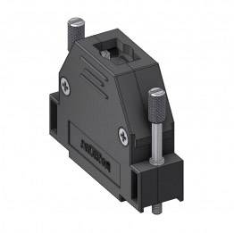 Deltron Connectors CTL25UN4 D-SUB Gehäuse Polzahl: 25 Plastik 180° Schwarz 1St.