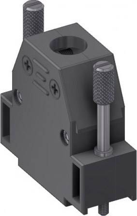 Deltron Connectors CTL15M2.5 D-SUB Gehäuse Polzahl: 15 Plastik 180° Schwarz 1St.