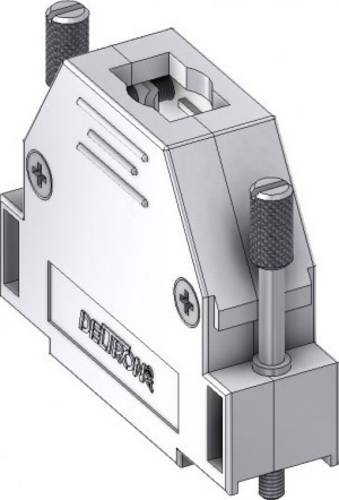 D-SUB Gehäuse Polzahl: 25 Kunststoff, metallisiert 180° Metall 1St.