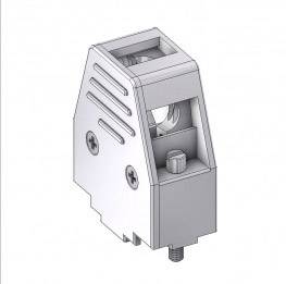 Deltron Connectors DCM09M3 D-SUB Gehäuse Polzahl: 9 Kunststoff, metallisiert 180°, 45° Metall 1St.