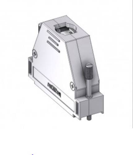 D-SUB Gehäuse Polzahl: 50 Kunststoff, metallisiert 180° Metall 1St.