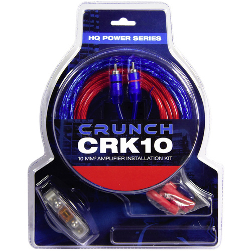 Crunch CRK10 Car HiFi Endstufen-Anschluss-Set 10 mm²