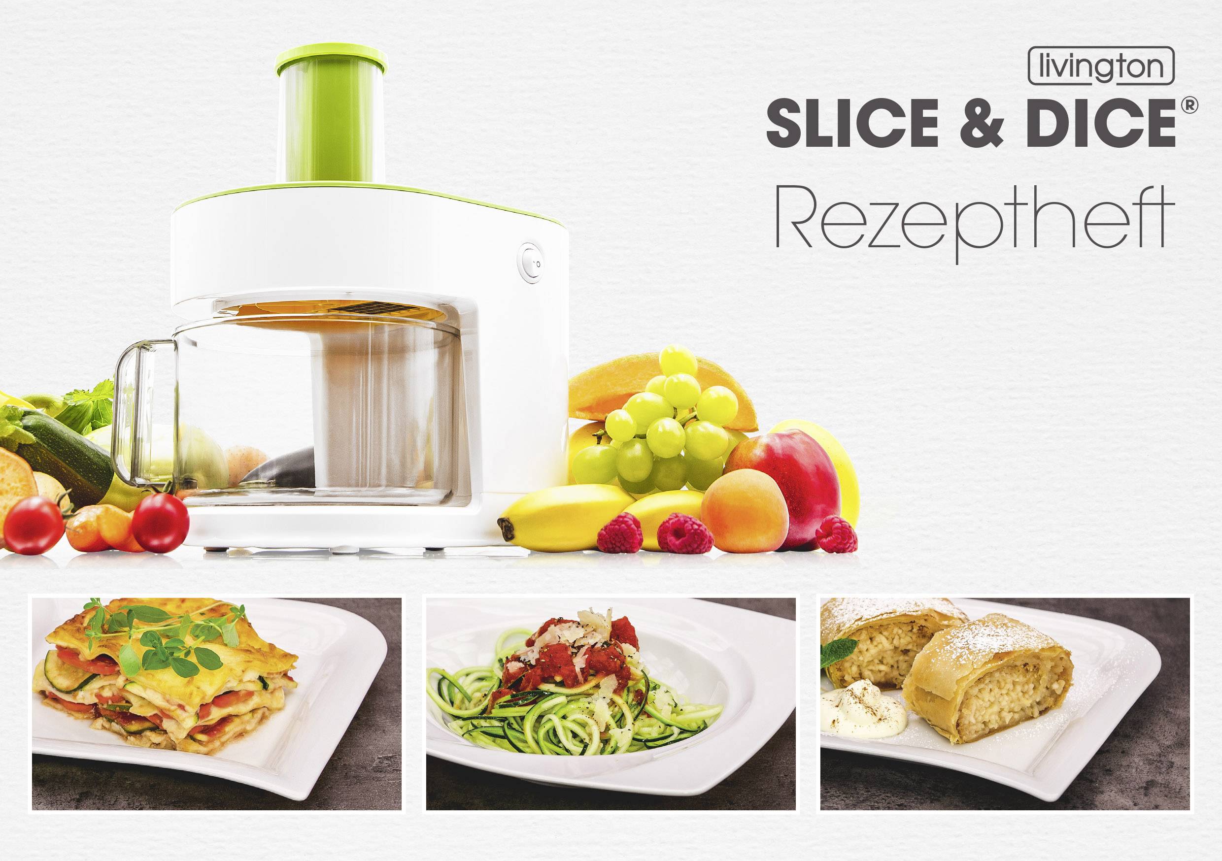 Livington Slice & Dice Zerkleinerer 120W Weiß