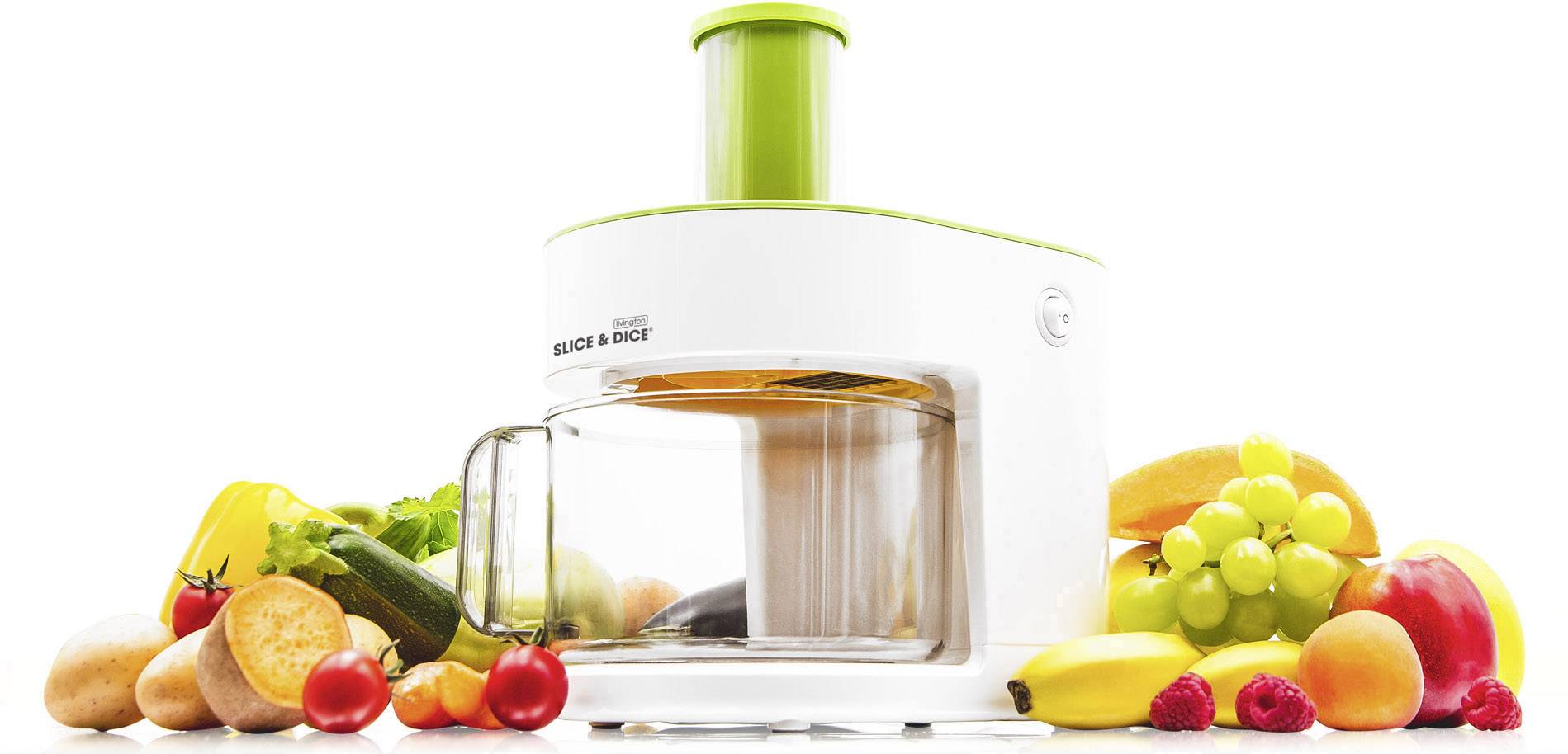 Livington Slice & Dice Zerkleinerer 120W Weiß