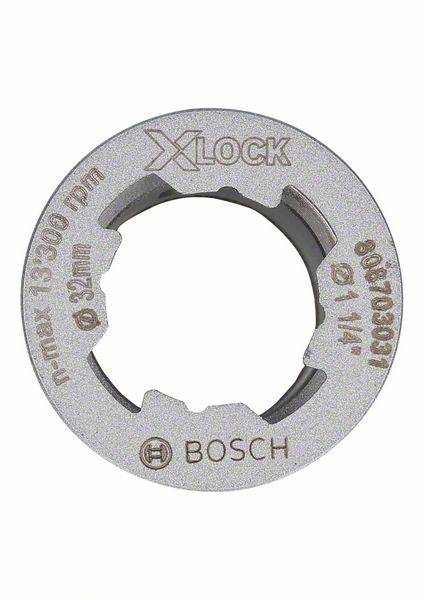 Adapterring für Bosch X-Lock Winkelschleifer, Außendurchmesser für Einsatz mit Trennscheiben bei 80 m/s, 13.300 U/min.