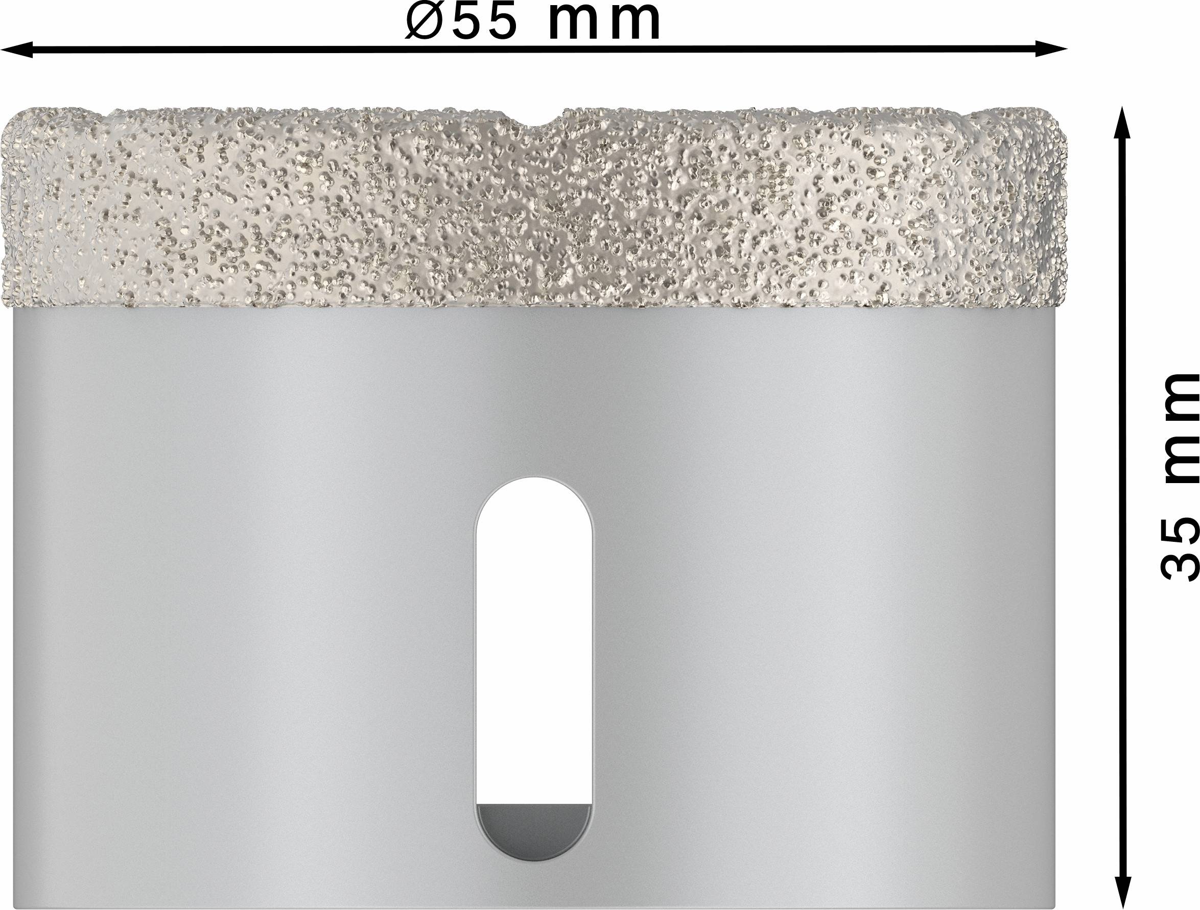 Bosch Accessories 2608599017 Diamant-Trockenbohrer 1 Stück 55mm 1St.