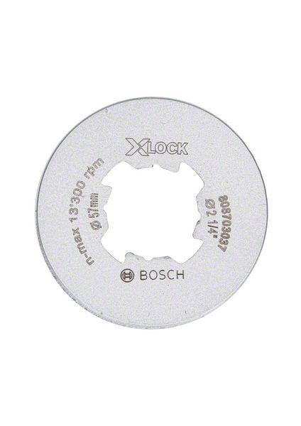 Kreissägeblatt mit X-LOCK-Schnellwechselsystem, geeignet für Bosch-Geräte, max. 13.300 U/min, 76 mm Durchmesser.