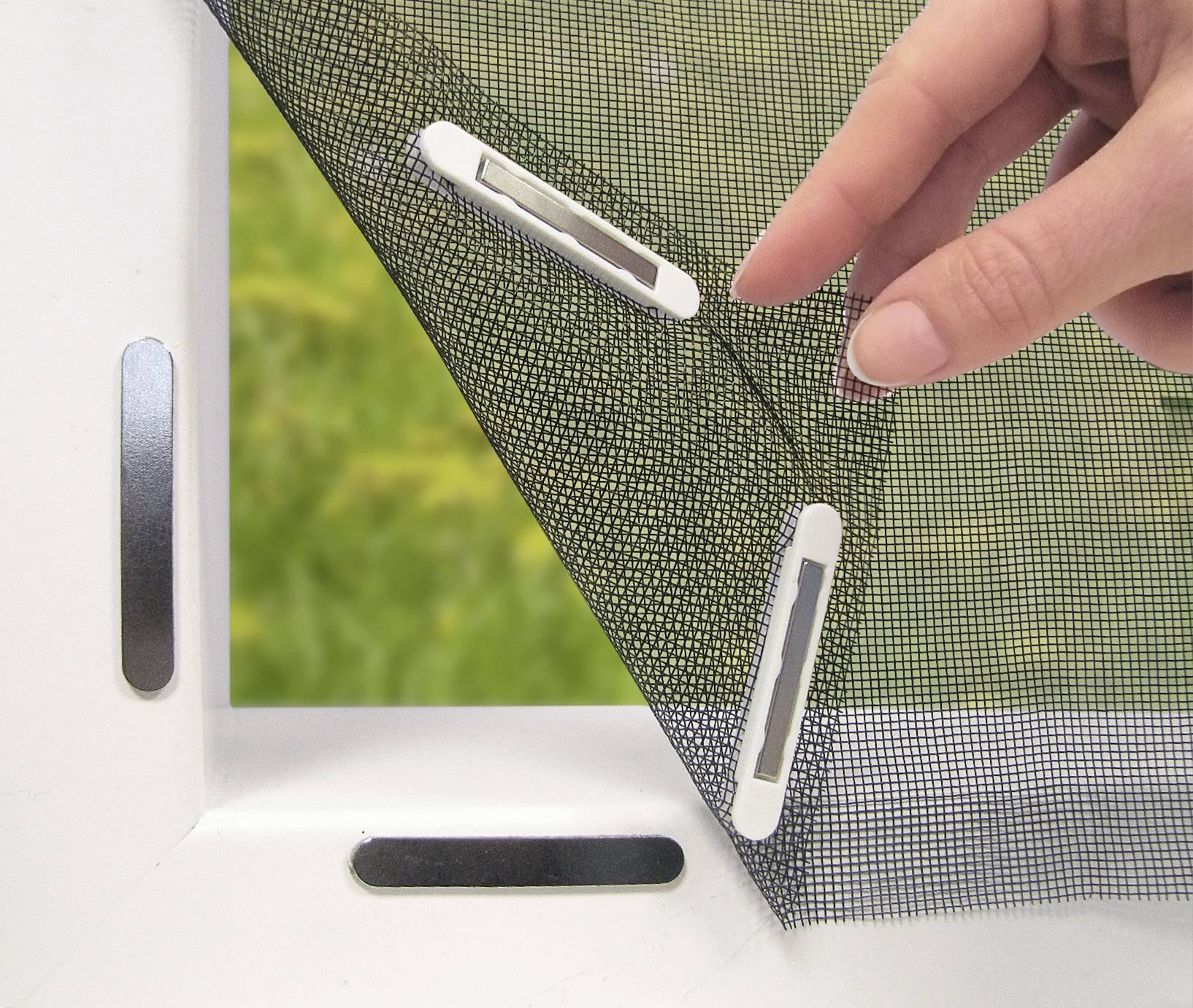 EASYmaxx Fenster-Moskitonetz Magic Klick 3771 1 St.