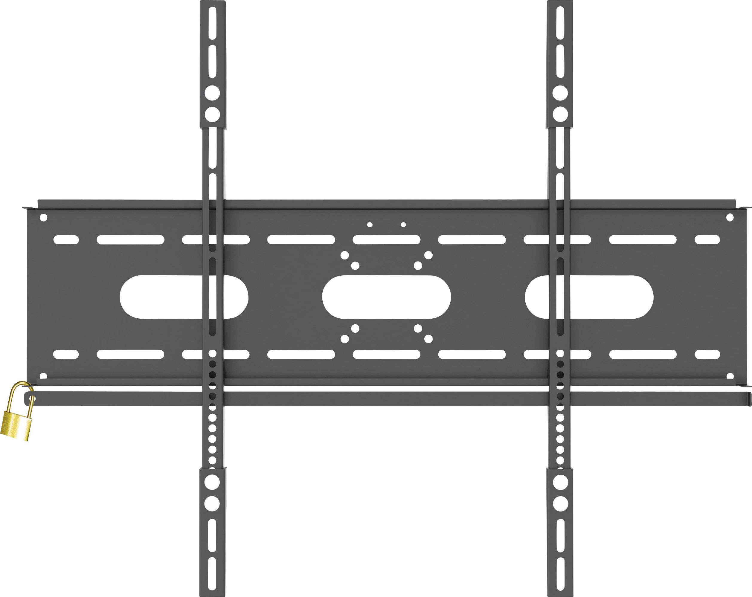 My Wall HP6-4SL TV-Wandhalterung Mit Diebstahlschutz 106,7 cm (42") - 254,0 cm (100") Starr