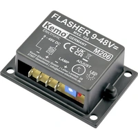 Kemo M206 Blinklicht Bausatz Ausführung (Bausatz/Baustein): Fertiggerät 9 V/DC, 48 V/DC Kemo M206 Blinklicht Bausatz Ausführung (Bausatz/Baustein): Fertiggerät 9 V/DC, 48 V/DC